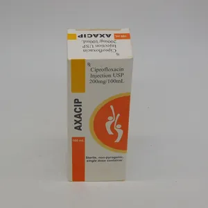 💉 Axacip Ciprofloxacin 200mg/100ml Injection 💉
