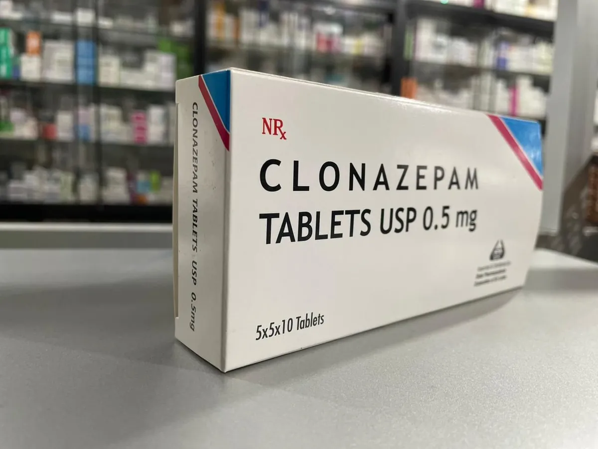قرص کلونازپام USP ۰.۵ میلی‌گرم (Clonazepam) — فارماوب
