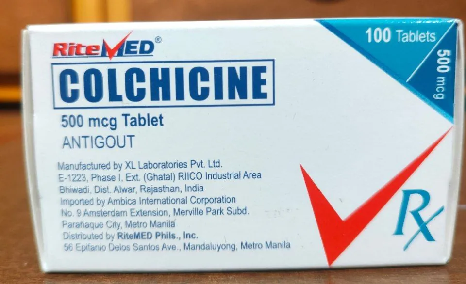أقراص كولشيسين ٥٠٠ ميكروغرام — PharmaWeb