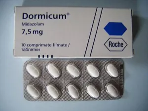 💊 قرص‌ روکش‌دار ميدازولام  ۷.۵ میلی‌گرم 💊