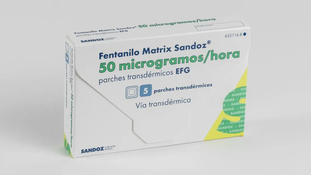 پچ‌ فنتانیلو ساندوز ۵۰ میکروگرم/ساعت (Fentanyl) — فارماوب
