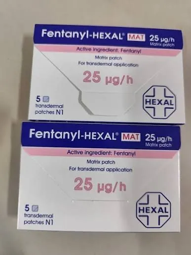 پچ‌ فنتانیل-هگزال 25 µg/h (Fentanyl) — فارماوب