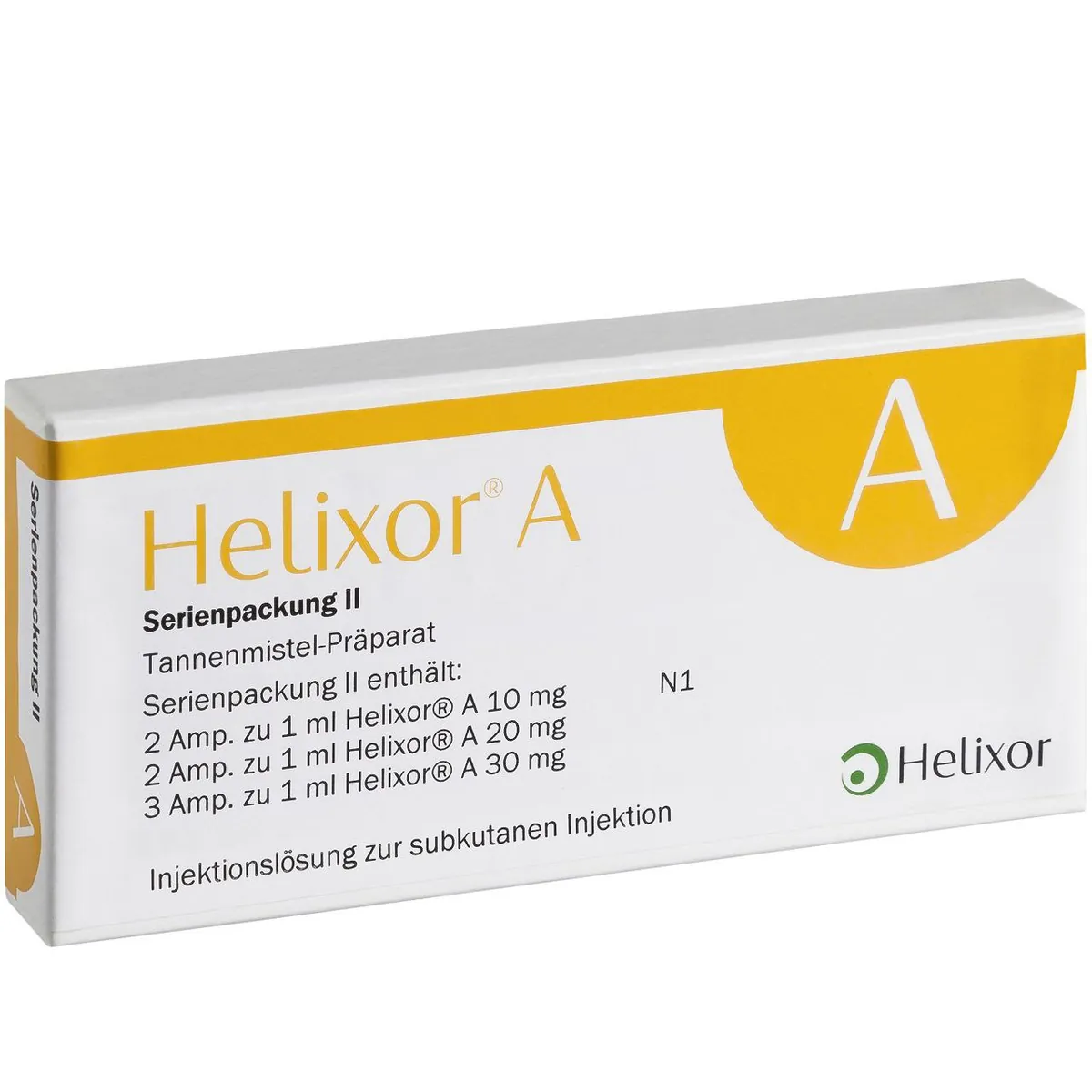 Helixor A Serienpack II Enjeksiyon — PharmaWeb