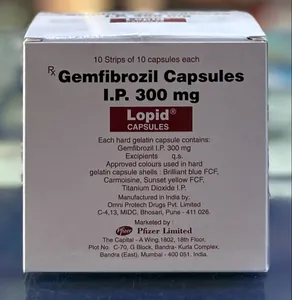 💊 Lopid Gemfibrozil 300 mg Capsules 💊