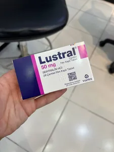 💊 قرص روکش‌دار لوسترال سرترالین ۵۰ میلی‌گرم 💊