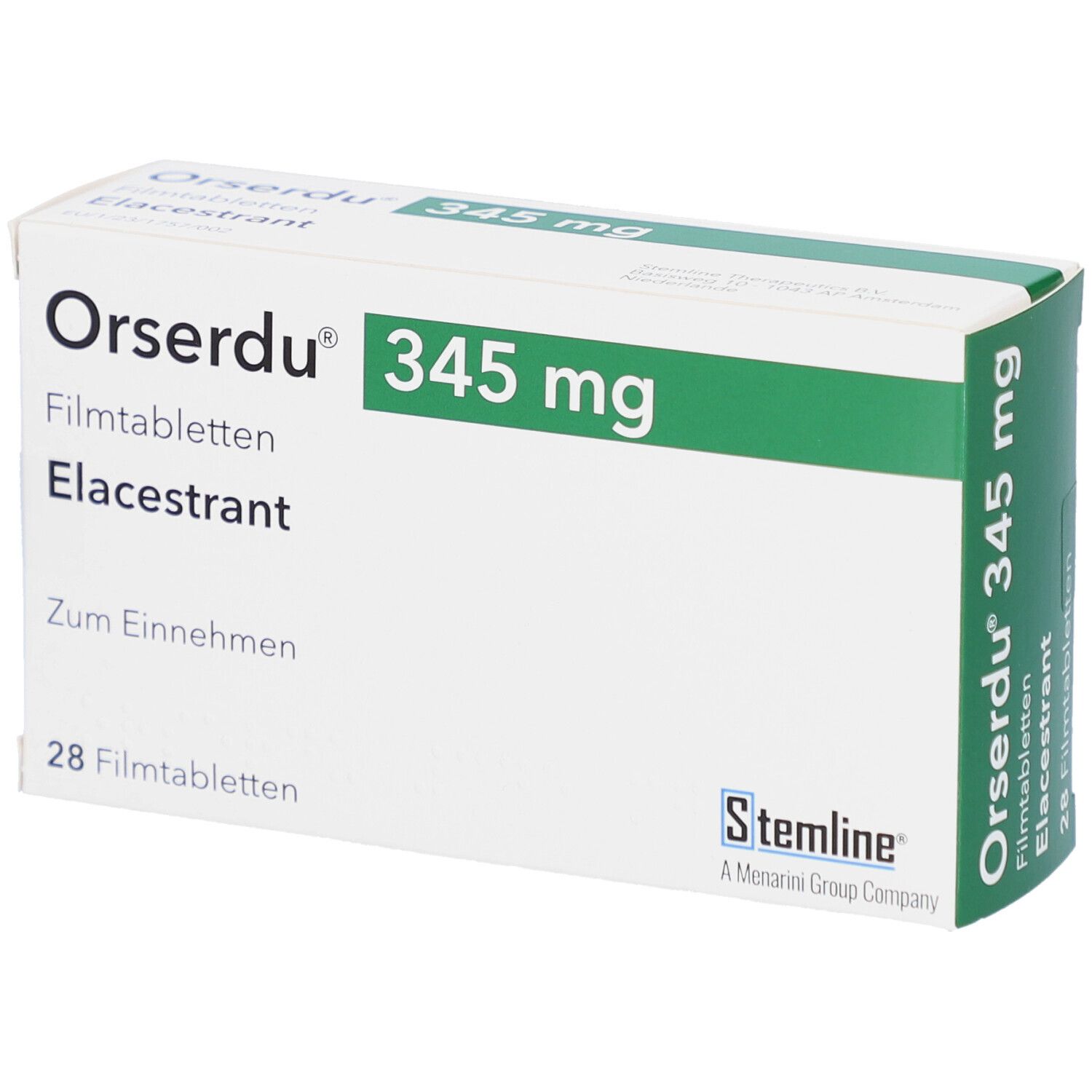 💊 قرص روکش‌دار اورسردو الاسسترانت ۳۴۵ میلی‌گرم 💊