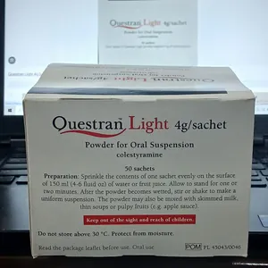 💊 پودر کوئستران لایت کلستیرامین ۴ گرم 💊