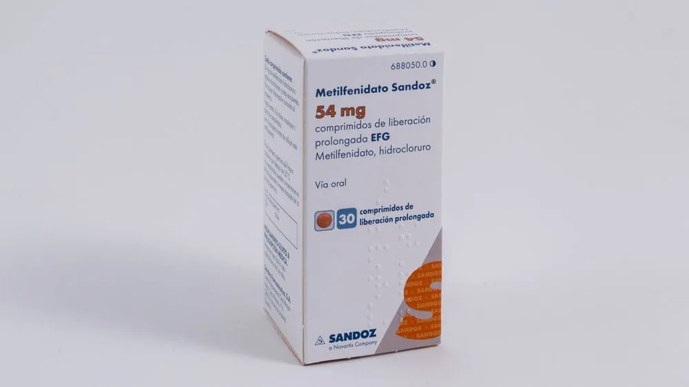 قرص متیل فنیدات ساندوز ۵۴ میلی‌گرم (Methylphenidate) — فارماوب
